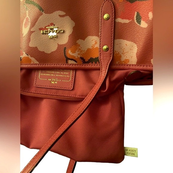 Coach Pink Floral Tote Bag - Picture 13 of 13